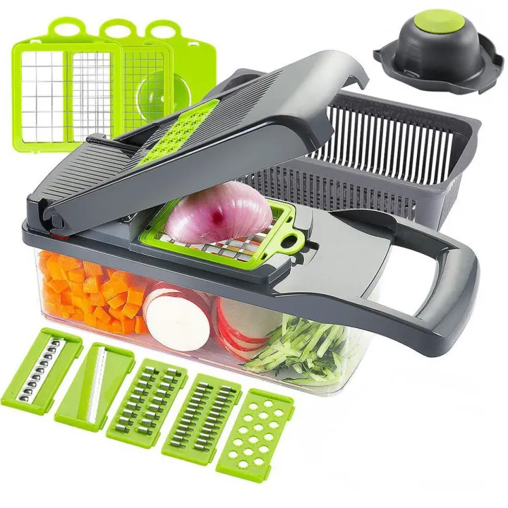 16-in-1 Vegetable Cutter | Ultimate Kitchen Chopper, Slicer & Grater thumbnail 3