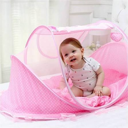 Foldable Baby Bed Mosquito Net thumbnail 2
