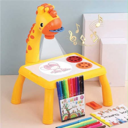 LED Projector Children Learning Desk | Art Drowing Borad Table thumbnail 2