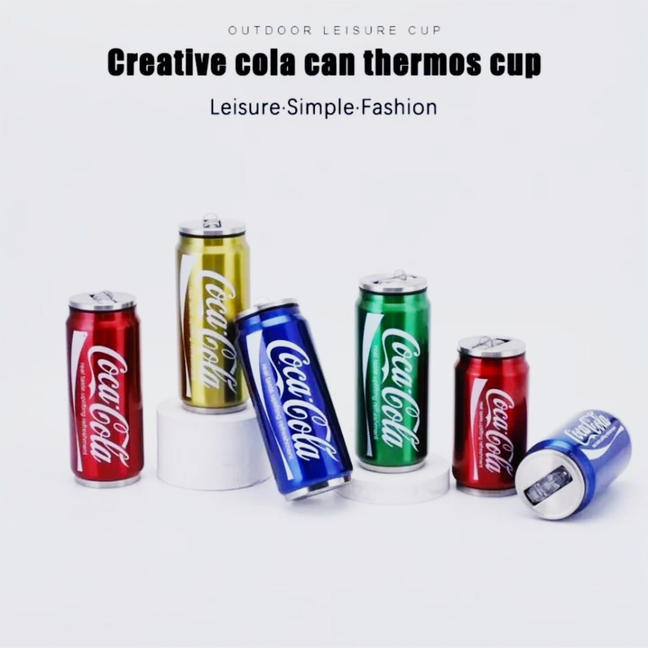 Cola Can Shape Water Bottle thumbnail 3