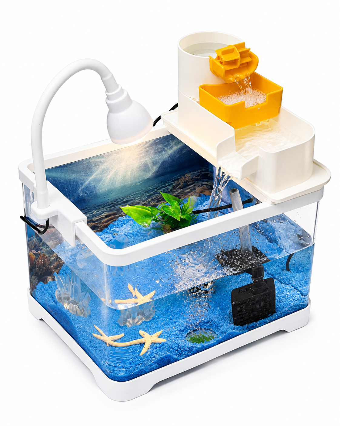 Fish Tank With Light And Filter thumbnail 6