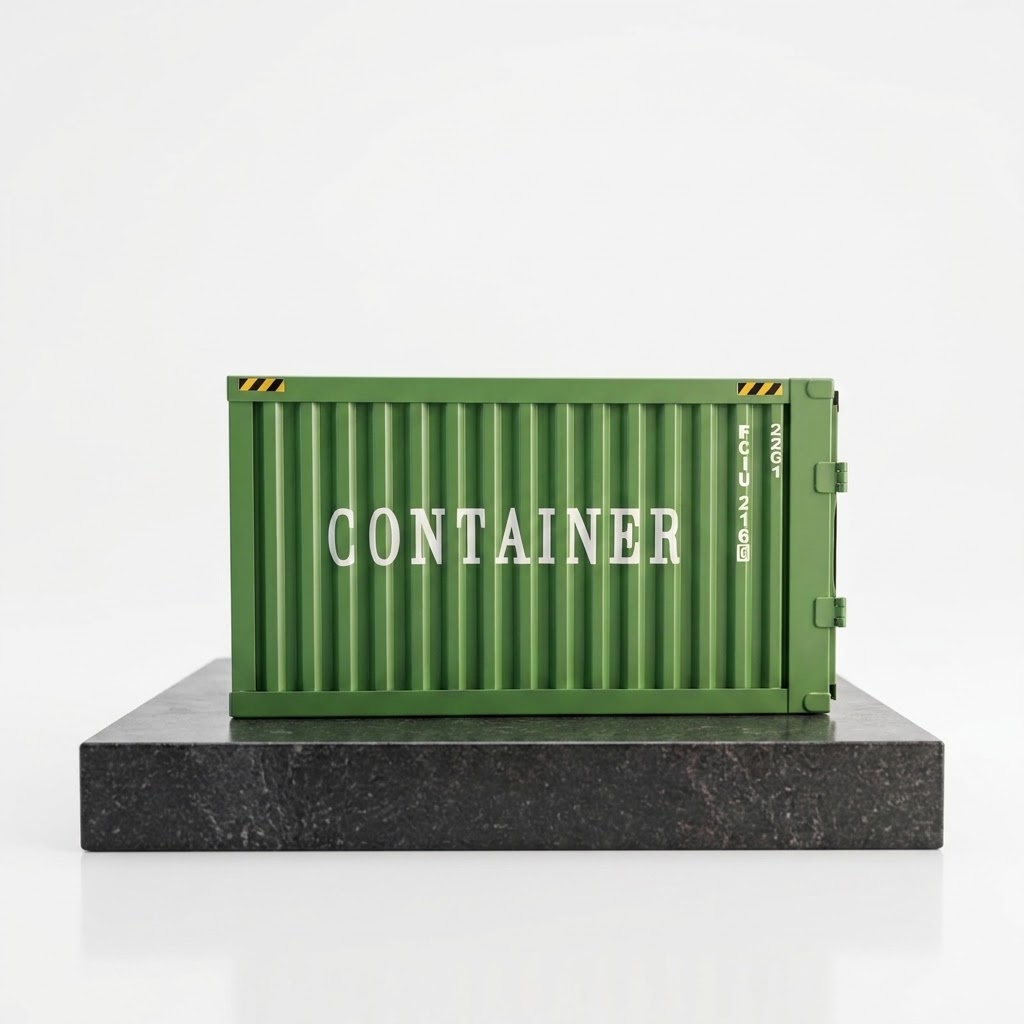 Shipping Container Tissue Box thumbnail 4