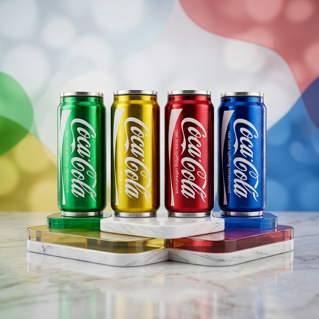 Cola Can Shape Water Bottle