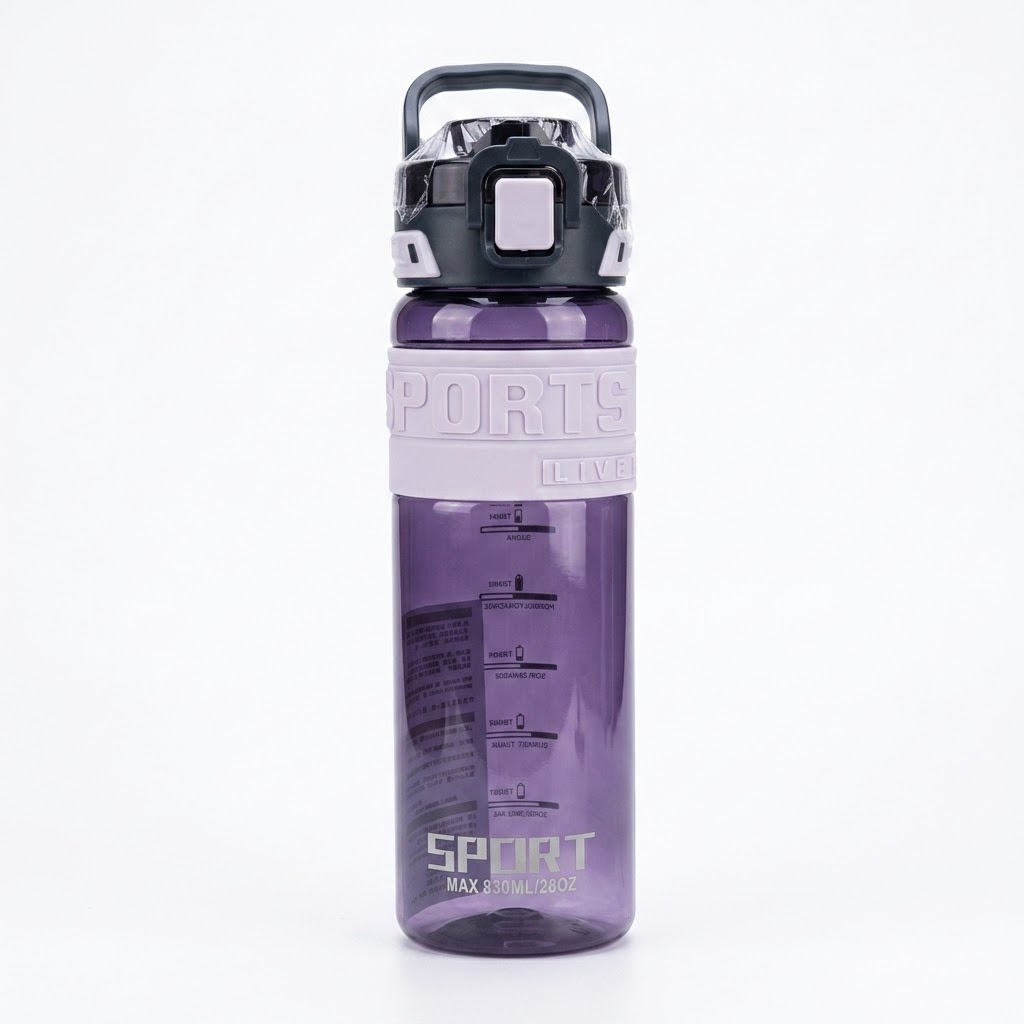 Sports Plastic Water Bottle