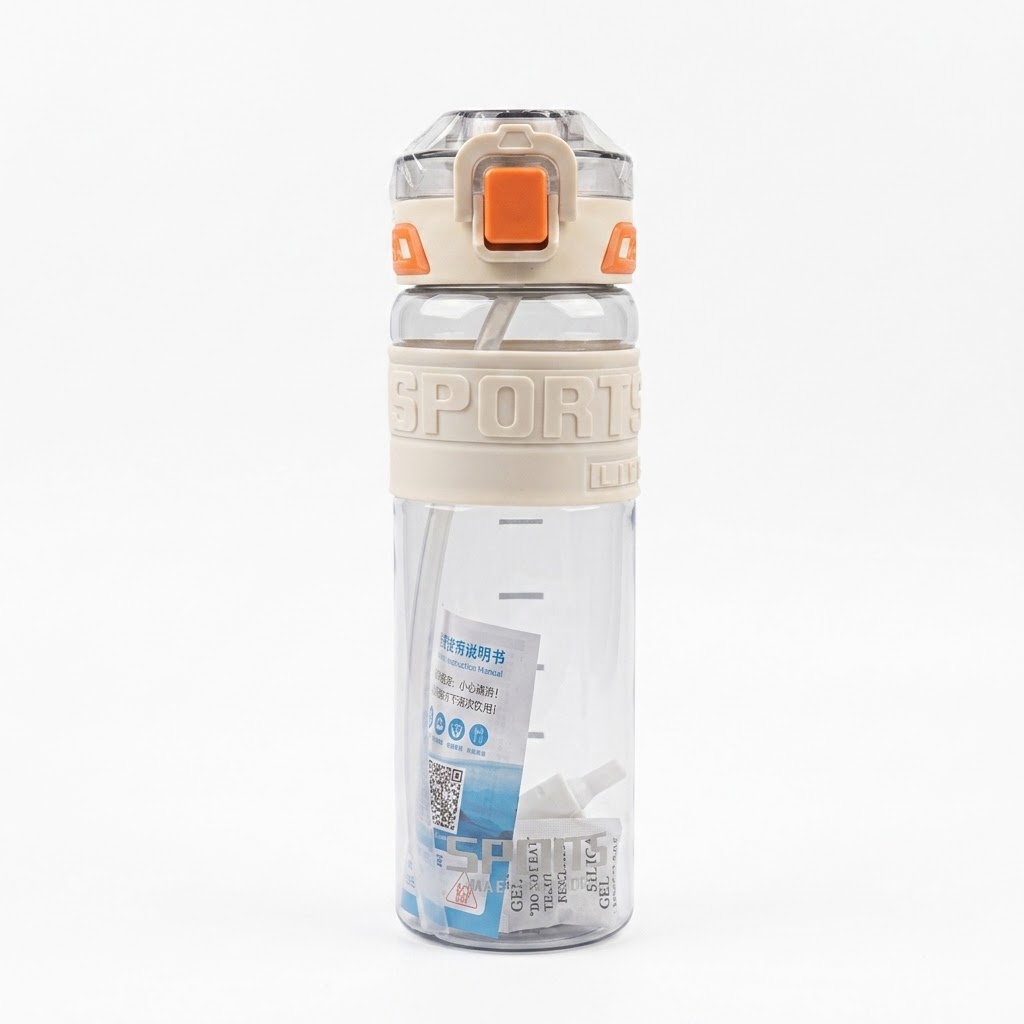 Sports Plastic Water Bottle thumbnail 3