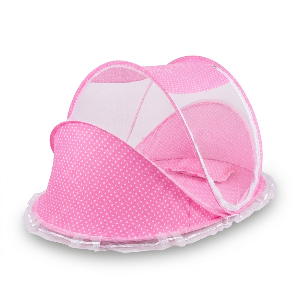 Foldable Baby Bed Mosquito Net thumbnail 2