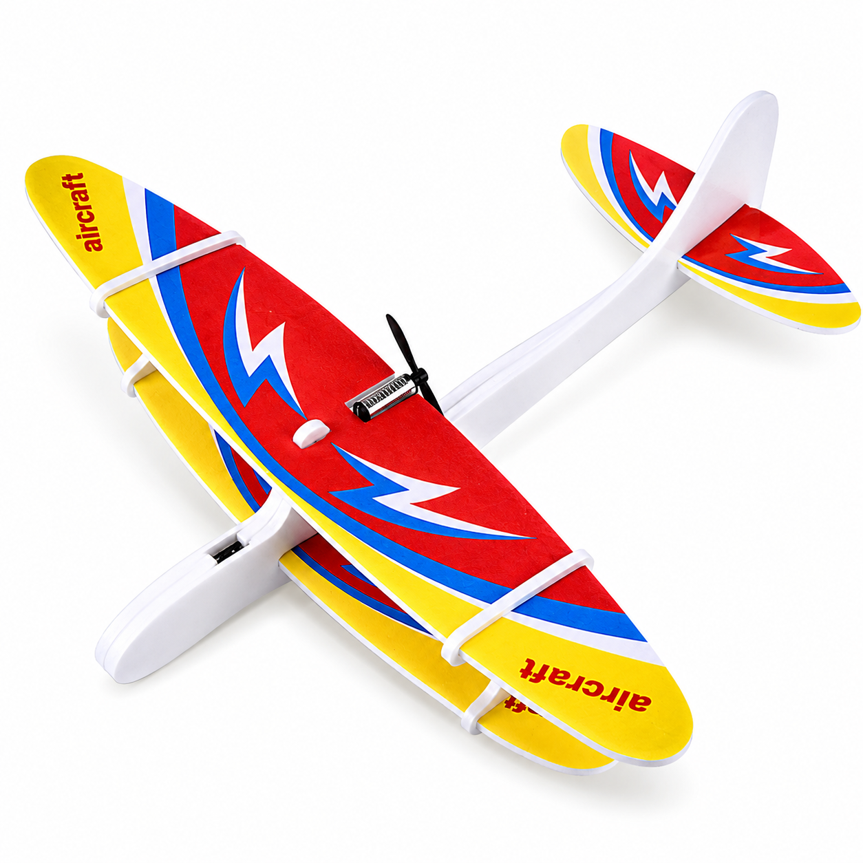 Flying Glider Aircraft Plane - | Hand Throw Motorized Rechargeable RC Airplane Toy